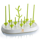 Maxbell Baby Bottle Drying Rack Drying Shelf Bottle Pacifier Dryer Green 2
