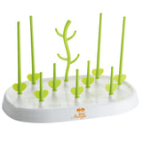Maxbell Baby Bottle Drying Rack Drying Shelf Bottle Pacifier Dryer Green 2