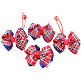 Set OF 4PCS Girls Cute Ribbon Bowknot Design Hair Clips Band Party Cosplay Fancy Dress Photography Props #2