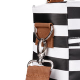 Maxbell Baby Diaper Bag Messenger Organizer Tote with Changing Pad Stripe