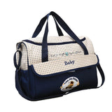 Maxbell Multifunctional Baby Changing Diaper Nappy Bag Mummy Mother Handbag Navy