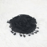 Maxbell Kids Baby Photography Prop Lace Charms Blankets Baby Photoshoot Accessory Birthday Gift Black