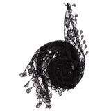 Maxbell Kids Baby Photography Prop Lace Charms Blankets Baby Photoshoot Accessory Birthday Gift Black