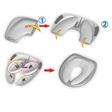 Maxbell Baby Toddler Toilet Pad Potty Seat Cushion Home Travel Toilet Training Folding