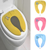Maxbell Baby Toddler Toilet Pad Potty Seat Cushion Home Travel Toilet Training Folding