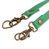 DIY Replacement Pu Leather Shoulder Bag Strap Handle Cross Body Green