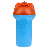 Maxbell Kids Baby Bath Rinse Shampoo Water Bottle Easy Wash Baby Bathing Cup blue