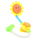 Maxbell Sunflower Flow Spray Shower Head Baby Infant Kids Bath Play Bathing Toy