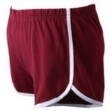 Women Sport Beach Yoga Shorts XL Dark Red