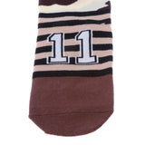 Couple Pure Cotton Coloured Mid Calf Ankle Crew Short Socks Style 3