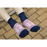 Couple Pure Cotton Coloured Mid Calf Ankle Crew Short Socks Style 5