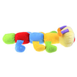 Maxbell Cuddly Baby Caterpillar Plush Toy With Whistle With Rattle For PlayMat