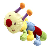 Maxbell Cuddly Baby Caterpillar Plush Toy With Whistle With Rattle For PlayMat