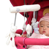 Maxbell Rabbit Baby Music Hanging Bed Safety Seat Plush Toy Hand Bell Plush Toy