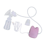 Maxbell Electric Advanced Breastpump Baby Infant Bottle Feeding With USB Single Pink
