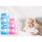Maxbell Glass Baby Feeding Bottle Covers Bottle Silicone Sleeve Protect Insulating
