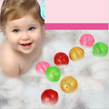 Maxbell 4Pcs Baby Bath Ball Toys Bathing Happy Sense Educational Water Games Toys