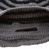 Novelty Beard Hat Face Mask Winter Ski Knit Beanie Cap with Detachable Beard Black Gray