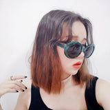 2017 Fashion Unisex Retro Round Sunglasses Glasses New Sunglasses Green