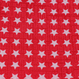 Maxbell High Chair Antiskid Floor Mat Protector Baby Toy Pad 110 x110cm Red Stars