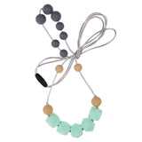 Maxbell Silicone Baby Teether Teething Necklace Nursing Beads Safety Chewable Toy