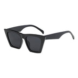 Retro Cat eye Women Man Sunglasses Male Female Eyewear UV400 Black