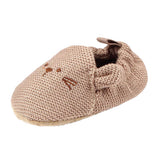Maxbell Unisex Baby Kids Crib Shoes Knitted Cotton Casual Prewalker Shoes 13cm Mouse