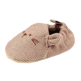 Maxbell Unisex Baby Kids Crib Shoes Knitted Cotton Casual Prewalker Shoes 13cm Mouse