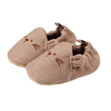 Maxbell Unisex Baby Kids Crib Shoes Knitted Cotton Casual Prewalker Shoes 13cm Mouse