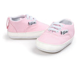 Maxbell  Baby Canvas Shoes Baby Soft Bottom Walking Shoes Antislip Shoes L Pink