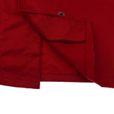 Fashion Unisex Chef Jackets Waiter Coat Long Sleeves Chef Uniforms M Red