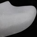 1 Pair of Silicone Moisturising Gel Heel Cracked Foot Care Protectors Socks White