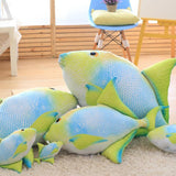 Maxbell Fish Plush Stuffed Animal Doll Soft Toy Pillow Cushion Gift Color 1