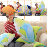 Maxbell Fish Plush Stuffed Animal Doll Soft Toy Pillow Cushion Gift Color 1