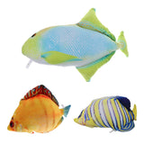 Maxbell Fish Plush Stuffed Animal Doll Soft Toy Pillow Cushion Gift Color 1