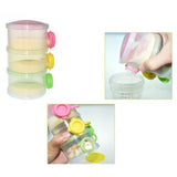 Maxbell 3 Layers Newborn Baby Milk Powder Box Snack Container Feeding Box Case Color 1