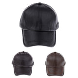 Mens Winter Warm Baseball Casual Cap Golf Sport Outdoor Hat Style 2-Black