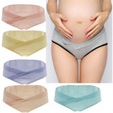 Max Maternity Panties Pregnancy Women Lady Underwear Low Waist Briefs M Green