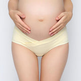 Max Maternity Panties Pregnancy Women Lady Underwear Low Waist Briefs L Yellow
