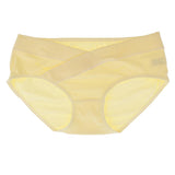 Max Maternity Panties Pregnancy Women Lady Underwear Low Waist Briefs L Yellow