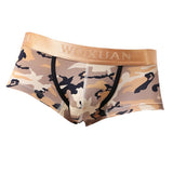 Max Men Camo Underwear Camouflage Brief Swim Trunks Sport Shorts Yellow M