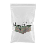Max Men Camo Underwear Camouflage Brief Swim Trunks Sport Shorts Green M
