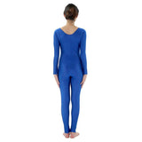 Max Adult Spandex Bodysuit Catsuit Dance Costume Stretch Unitard Blue L