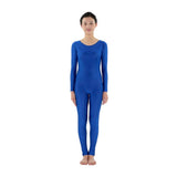 Max Adult Spandex Bodysuit Catsuit Dance Costume Stretch Unitard Blue L