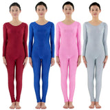 Max Adult Spandex Bodysuit Catsuit Dance Costume Stretch Unitard Blue L