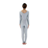 Max Adult Spandex Bodysuit Catsuit Dance Costume Stretch Unitard Gray 2XL