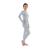 Max Adult Spandex Bodysuit Catsuit Dance Costume Stretch Unitard Gray 2XL