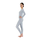 Max Adult Spandex Bodysuit Catsuit Dance Costume Stretch Unitard Gray 2XL