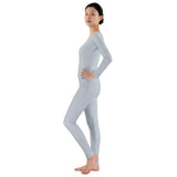 Max Adult Spandex Bodysuit Catsuit Dance Costume Stretch Unitard Gray 2XL