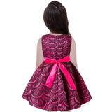 Max Flower Girl Dress Lace Wedding Bridesmaid Birthday Pageant 4-5 Years pink